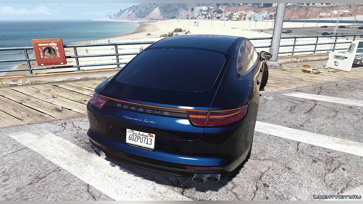 Porsche Panamera Turbo '17 [Add-On Replace Animated ] 1.1 / GTA 5