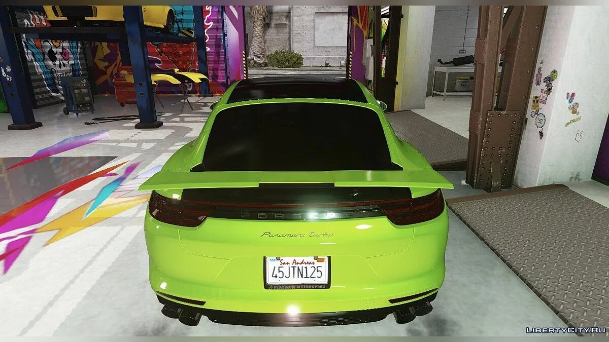 Porsche Panamera Turbo '17 [Add-On Replace Animated ] 1.1 / GTA 5