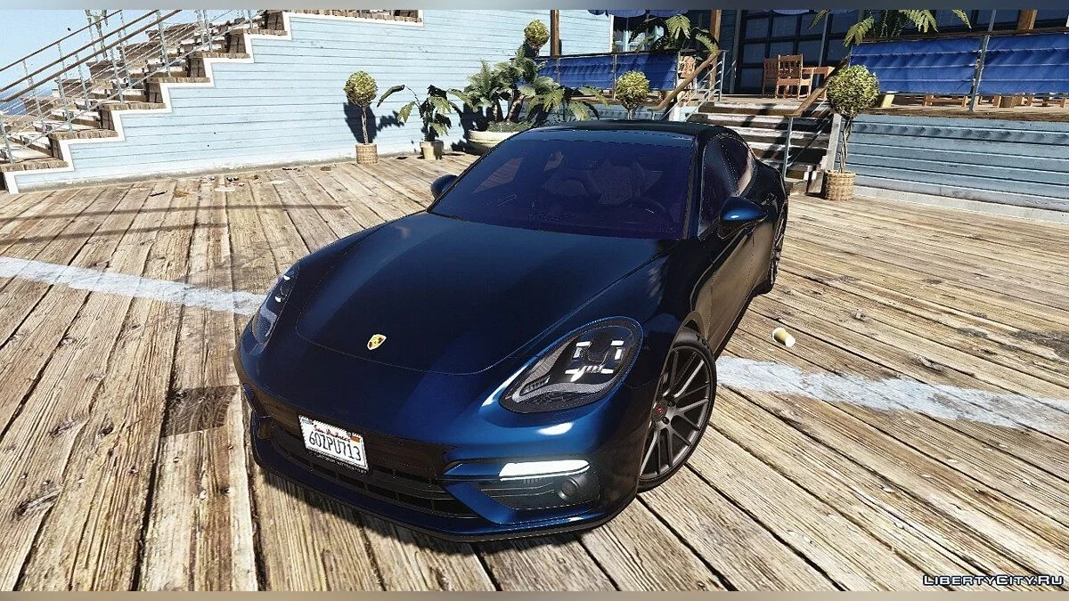 Porsche Panamera Turbo '17 [Add-On Replace Animated ] 1.1 / GTA 5