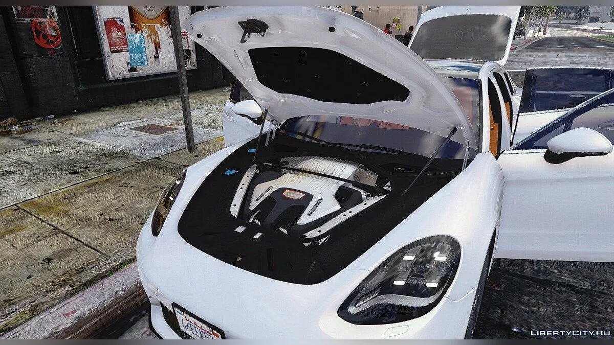 Porsche Panamera Turbo '17 [Add-On Replace Animated ] 1.1 / GTA 5