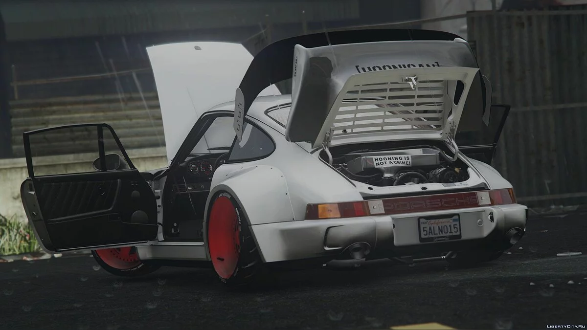 1991 Porsche 911(964) Turbo Hoonigan&Rauh-Welt HQ [Add-On] [Template/Liveries] [Dirt Mapping] 2.0 / GTA 5