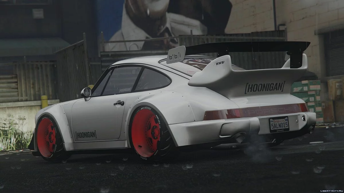 1991 Porsche 911(964) Turbo Hoonigan&Rauh-Welt HQ [Add-On] [Template/Liveries] [Dirt Mapping] 2.0 / GTA 5
