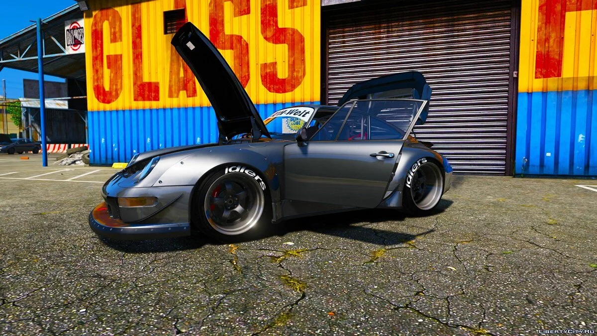 Porsche 911(993) GT-2 1992 RWB[Replace/Add-On][HQ Interior][HQ Exterior][UV Map] 1.2 / GTA 5