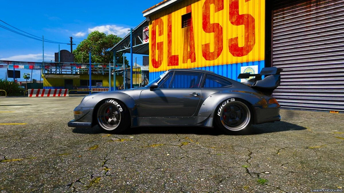 Porsche 911(993) GT-2 1992 RWB[Replace/Add-On][HQ Interior][HQ Exterior][UV Map] 1.2 / GTA 5