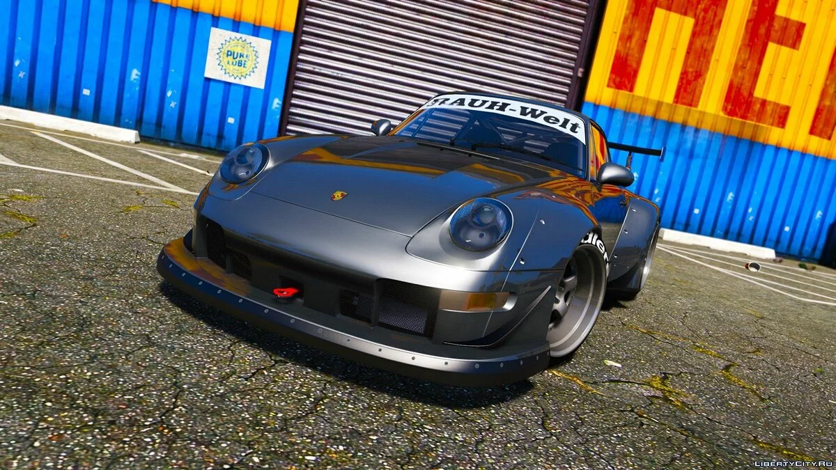 Porsche 911(993) GT-2 1992 RWB[Replace/Add-On][HQ Interior][HQ Exterior][UV Map] 1.2 / GTA 5