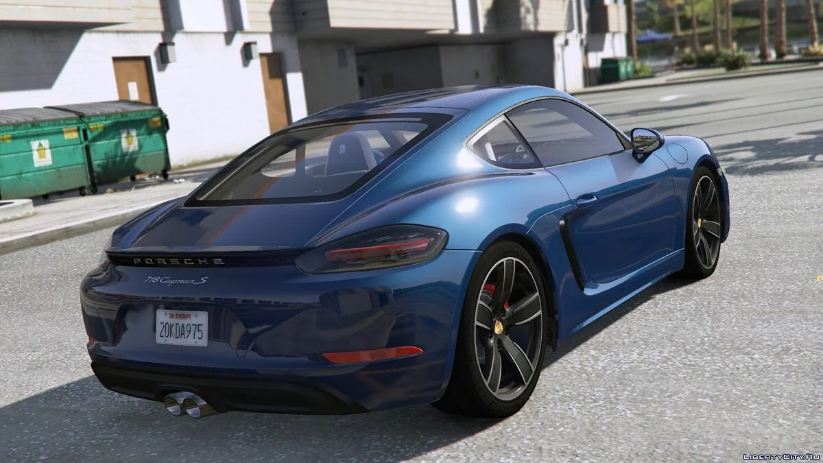 Porsche 718 Cayman S [Add-On / Replace] 2.0 / GTA 5