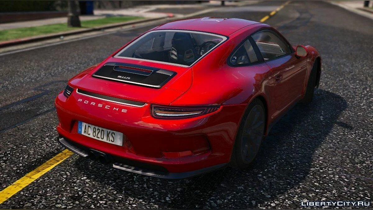 Porsche 911 R 2016 [Add-On / Replace / Auto Spoiler] 1.0 / GTA 5