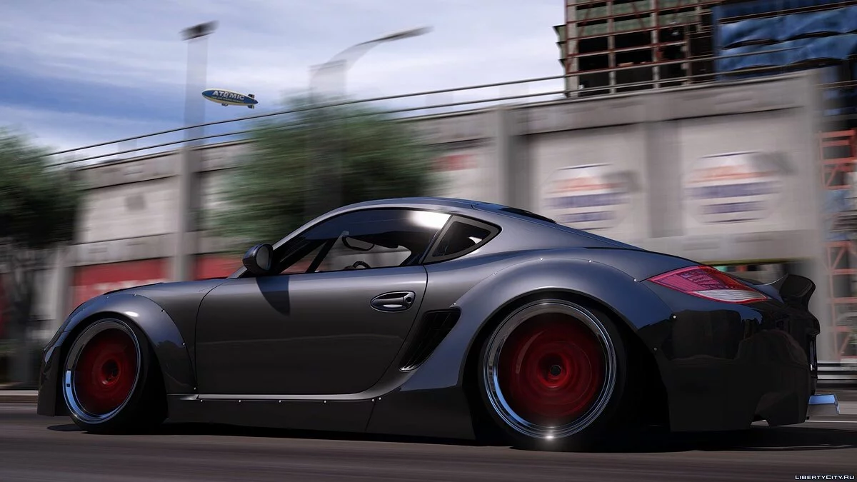 Porsche Cayman Rocketbunny [Replace] 0.5 / GTA 5