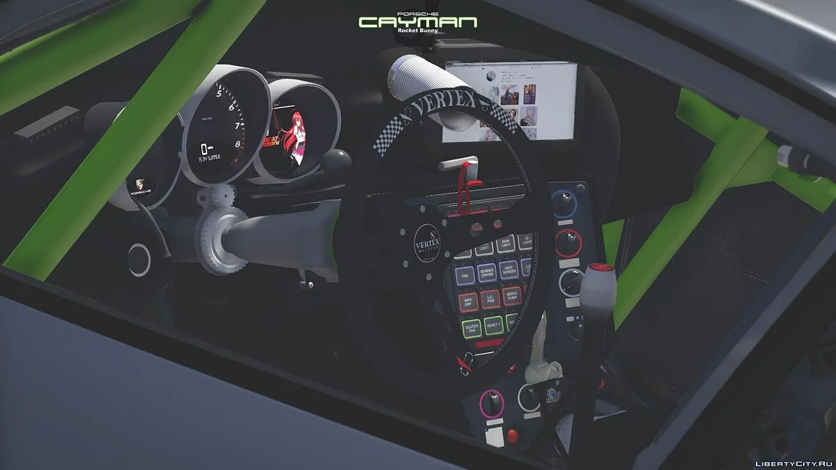 Porsche Cayman Rocketbunny [Replace] 0.5 / GTA 5