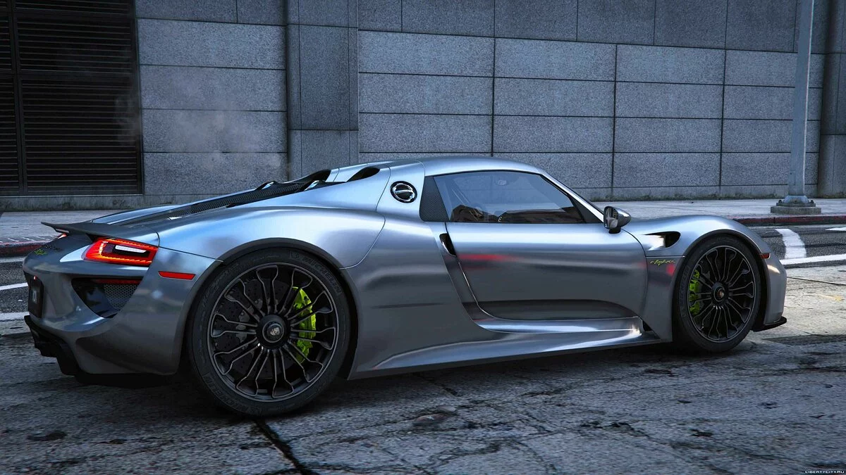 2015 Porsche 918 Spyder & Weissach Kit [Add-On | Real spoiler] 2.1 / GTA 5