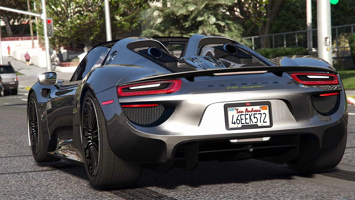 2015 Porsche 918 Spyder & Weissach Kit [Add-On | Real spoiler] 2.1 / GTA 5