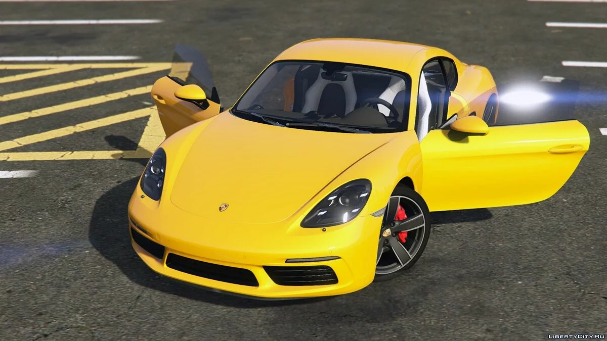 Porsche 718 Cayman S [Add-On / Replace] 2.0 / GTA 5