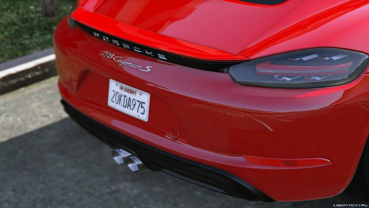 Porsche 718 Cayman S [Add-On / Replace] 2.0 / GTA 5