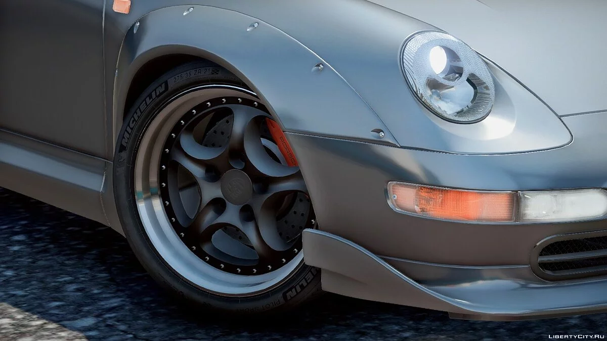 1995 Porsche 911 GT2(993) + RWB [Addon|LODS|Livery] 1.0 / GTA 5