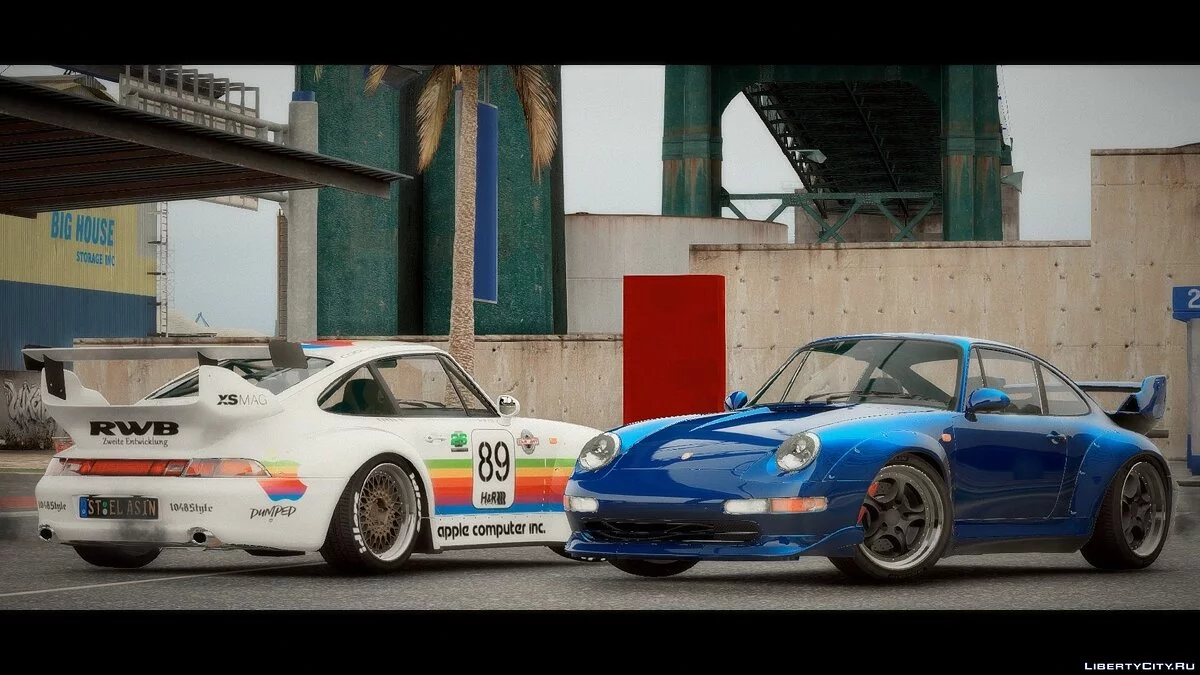 1995 Porsche 911 GT2(993) + RWB [Addon|LODS|Livery] 1.0 / GTA 5