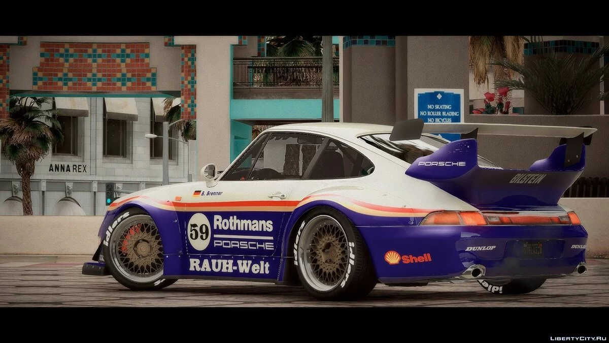 1995 Porsche 911 GT2(993) + RWB [Addon|LODS|Livery] 1.0 / GTA 5
