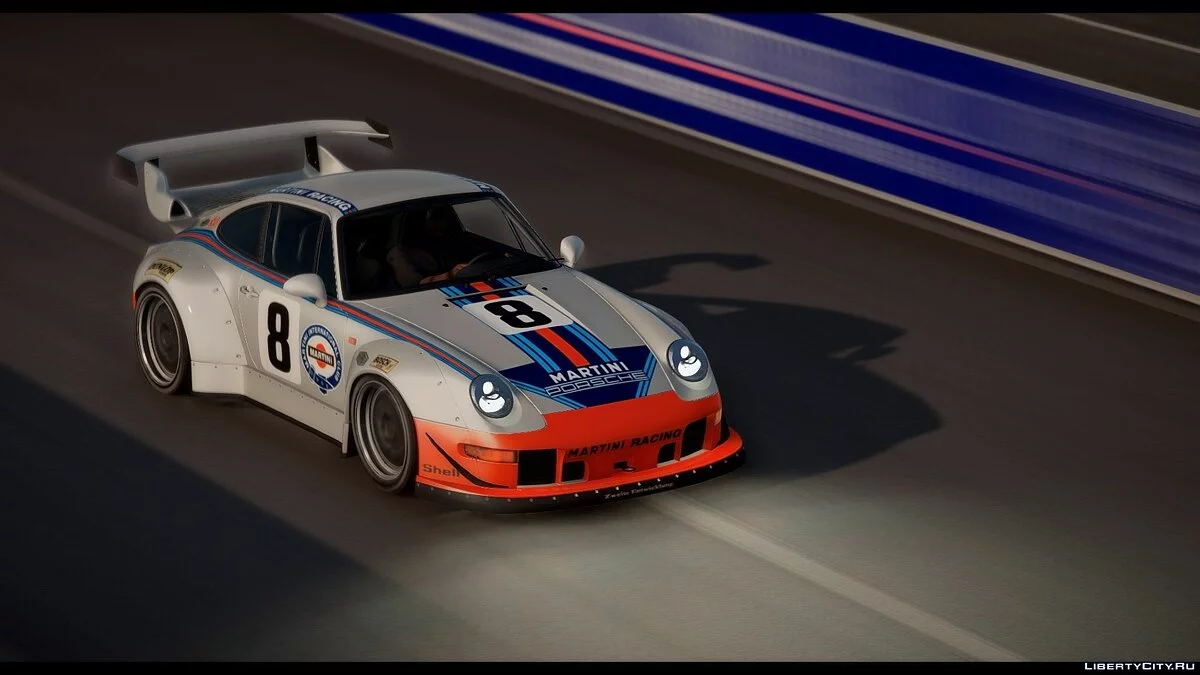 1995 Porsche 911 GT2(993) + RWB [Addon|LODS|Livery] 1.0 / GTA 5