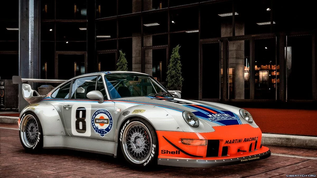 1995 Porsche 911 GT2 (993) + RWB [Add-On | LODS | Template] 1.1 / GTA 5