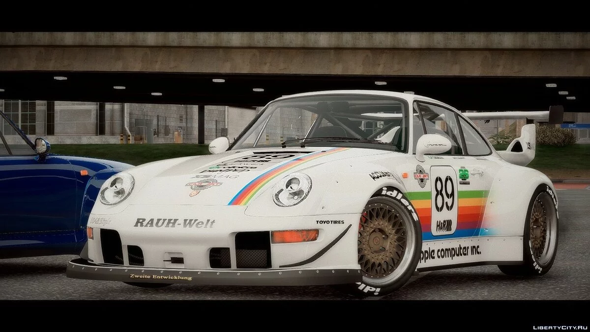 1995 Porsche 911 GT2 (993) + RWB [Add-On | LODS | Template] 1.1 / GTA 5