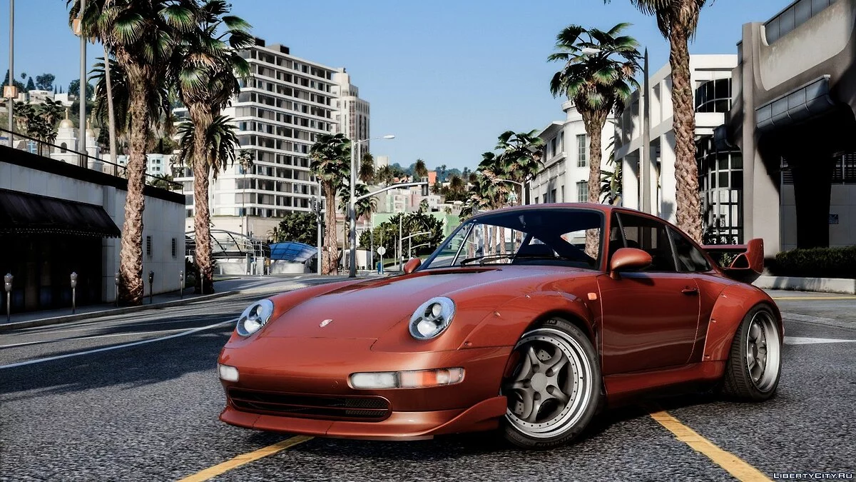 1995 Porsche 911 GT2 (993) + RWB [Add-On | LODS | Template] 1.1 / GTA 5