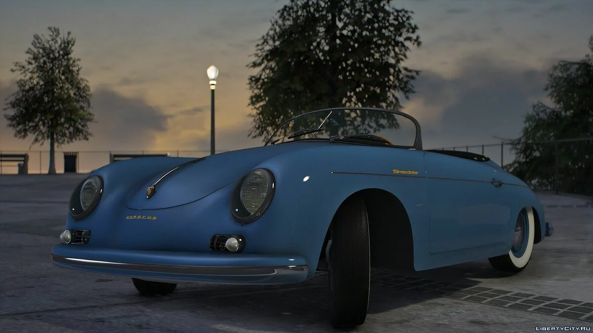 1956 Porsche 356 Speedster [Add-On | LODs | Template | Tuning] 1.0 / GTA 5