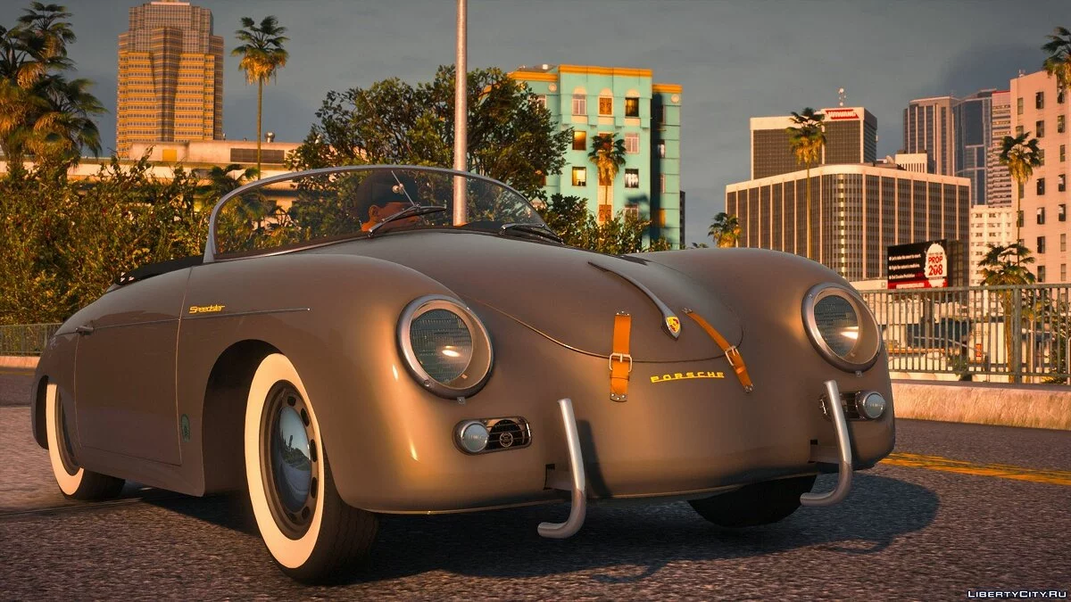 1956 Porsche 356 Speedster [Add-On | LODs | Template | Tuning] 1.0 / GTA 5