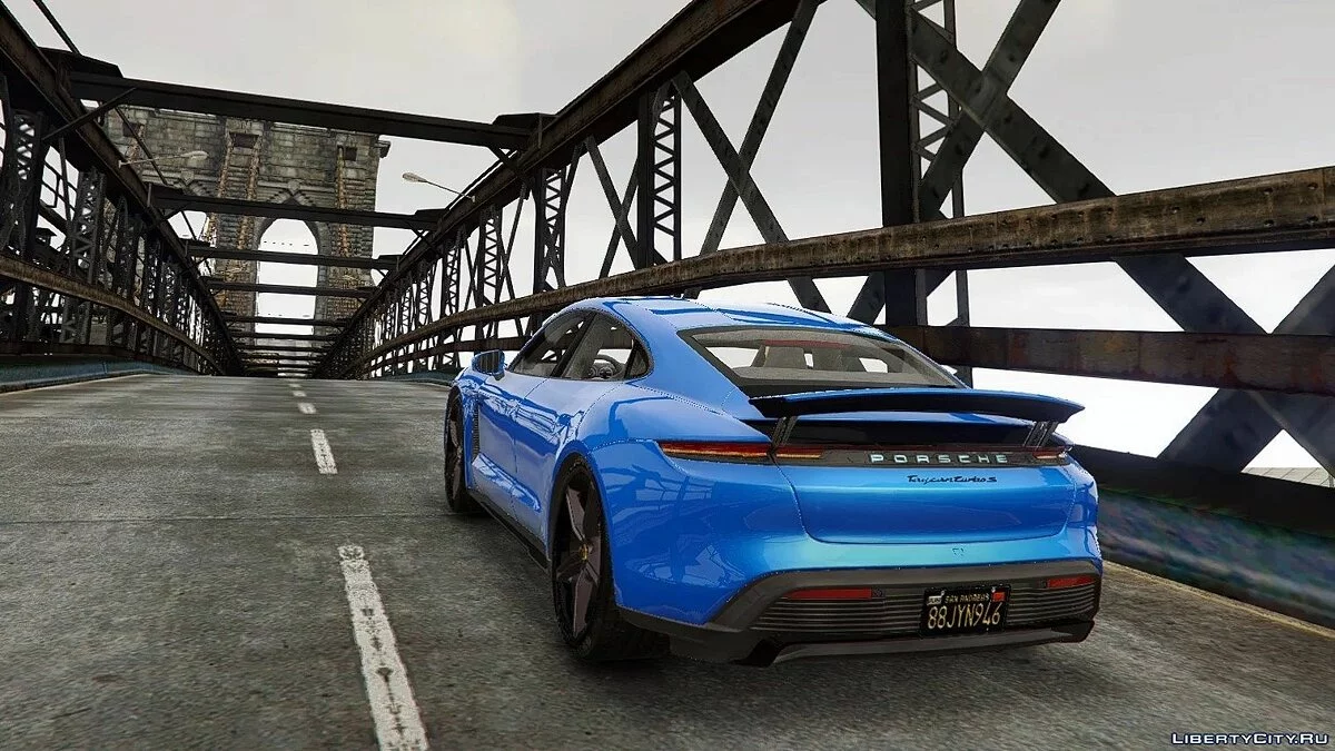 2020 Porsche Taycan Turbo S [Add-On / Replace | Template | Auto-Spoiler] 1.1 / GTA 5