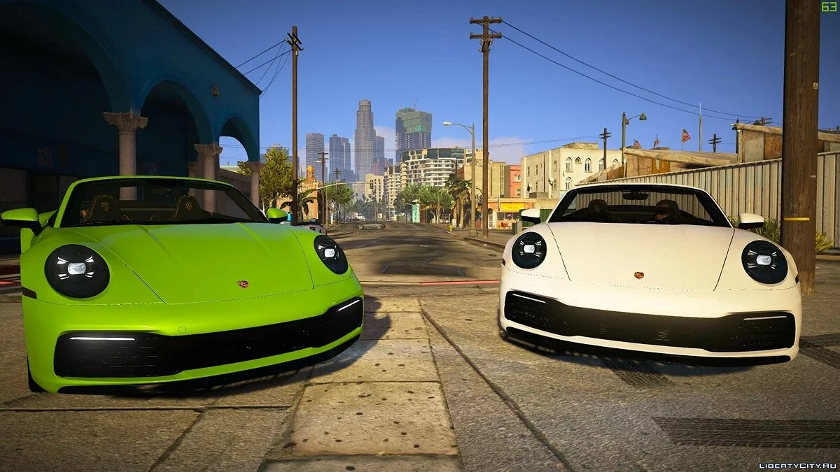 2020 Porsche 911 Carrera S Cabriolet [Add-on | 992 | Extras] 1.0 / GTA 5