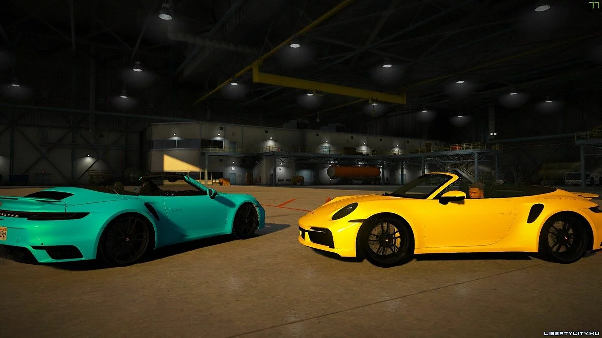 2020 Porsche 911 Turbo S Cabriolet [Add-on | 992 | Auto-spoiler | Extras] 1.0 / GTA 5