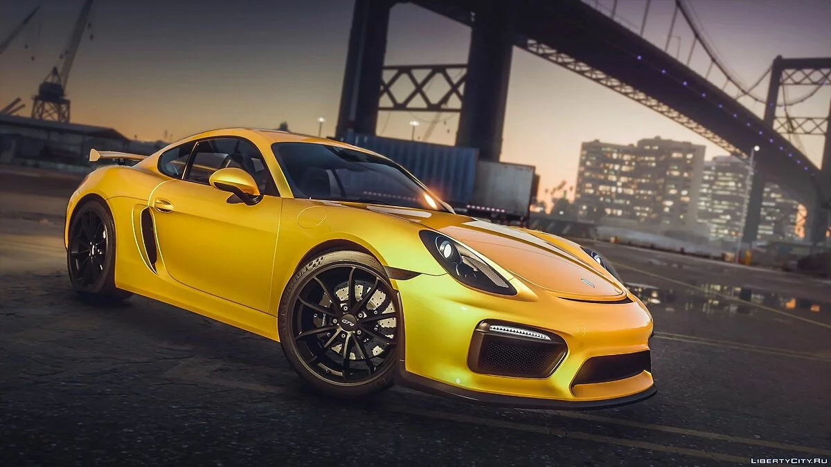 Porsche Cayman GT4 2016 [Add-On] 1.1 / GTA 5