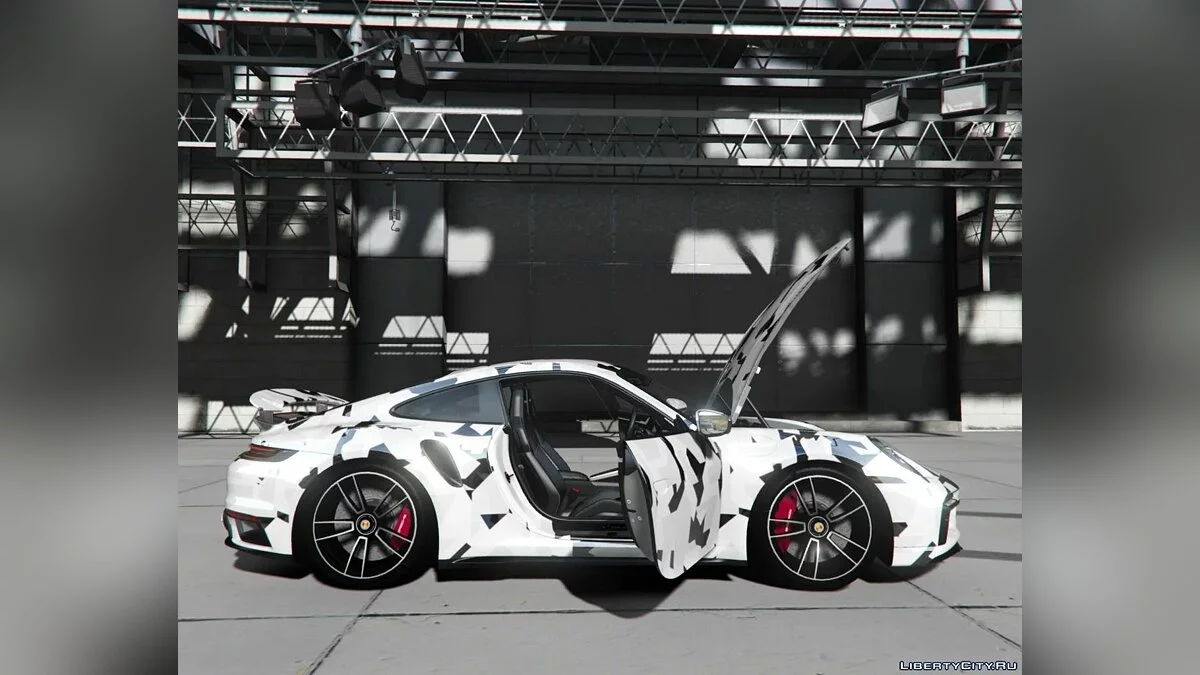 2021 Porsche 911 Turbo S [Add-On | LODs | Template] 1.1 / GTA 5