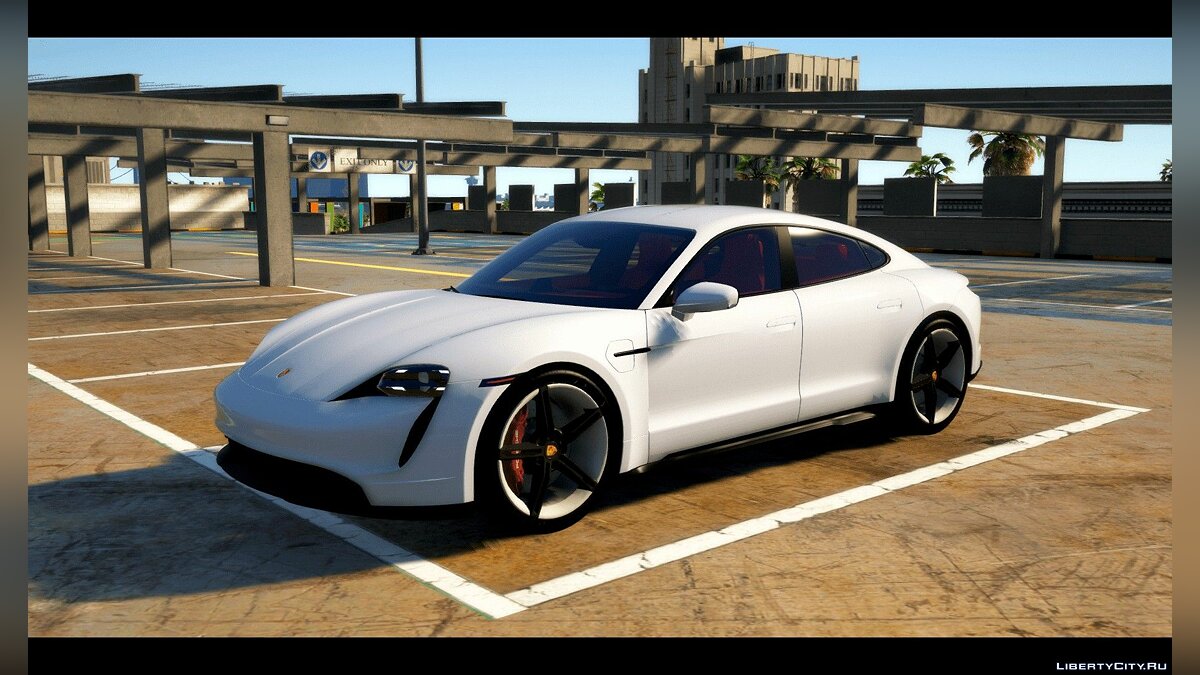 Скачать Porsche Taycan Turbo S v1 для GTA 5