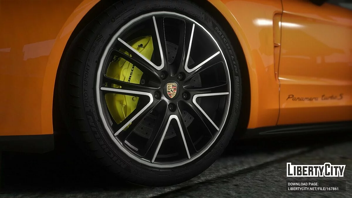 Porsche Panamera Turbo S Sport Turismo 2021 v1.0 / GTA 5