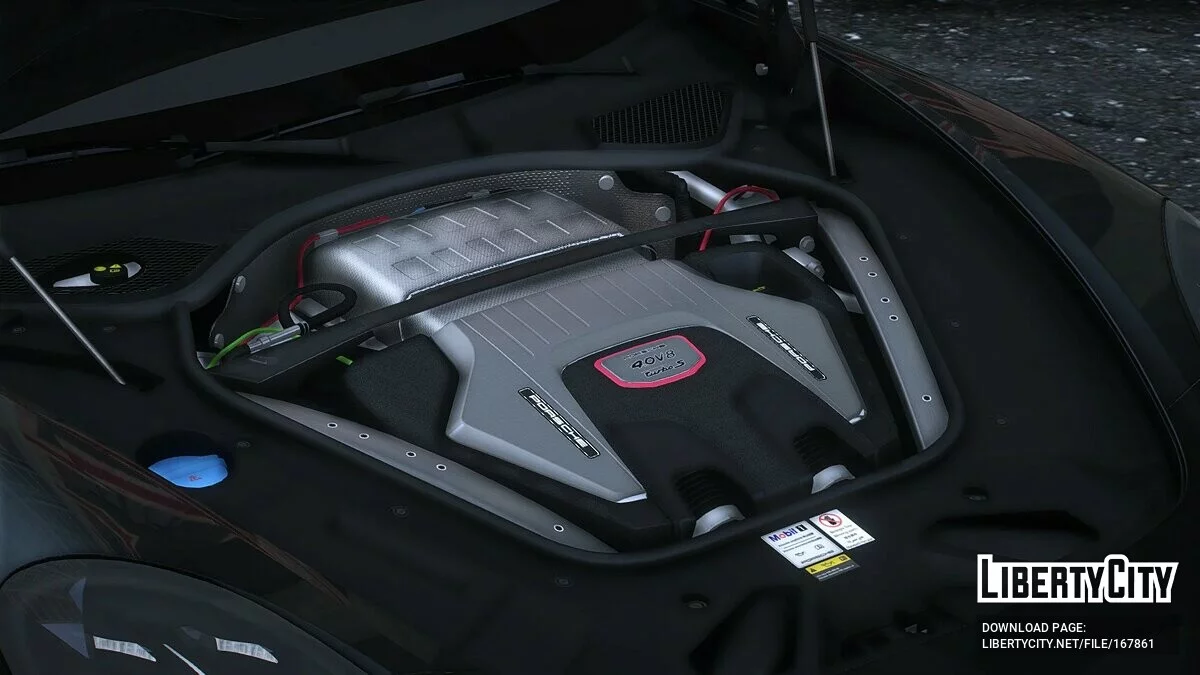 Porsche Panamera Turbo S Sport Turismo 2021 v1.0 / GTA 5