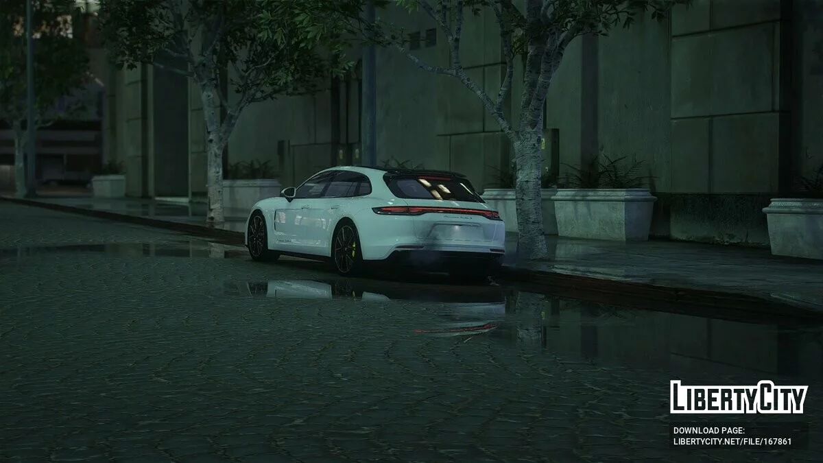 Porsche Panamera Turbo S Sport Turismo 2021 v1.0 / GTA 5