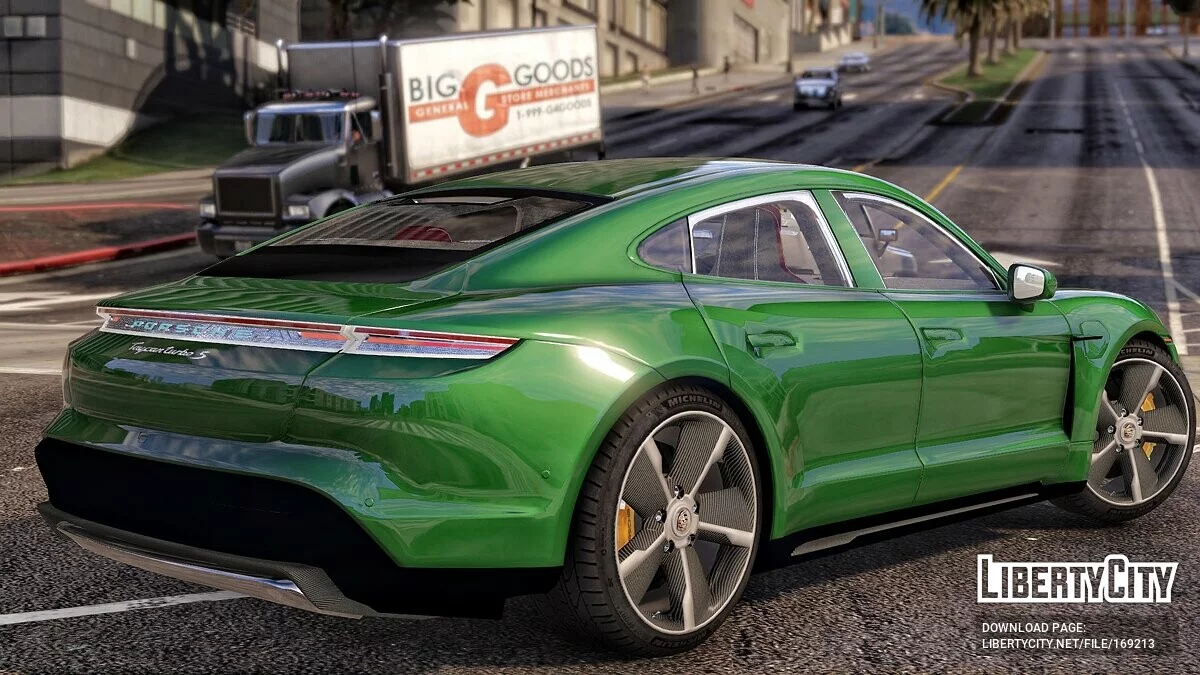 Porsche Taycan Turbo S 2022 / GTA 5