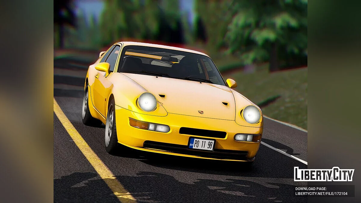 1993 Porsche 968 Turbo S [RECONVERT 1.0b] / GTA 5