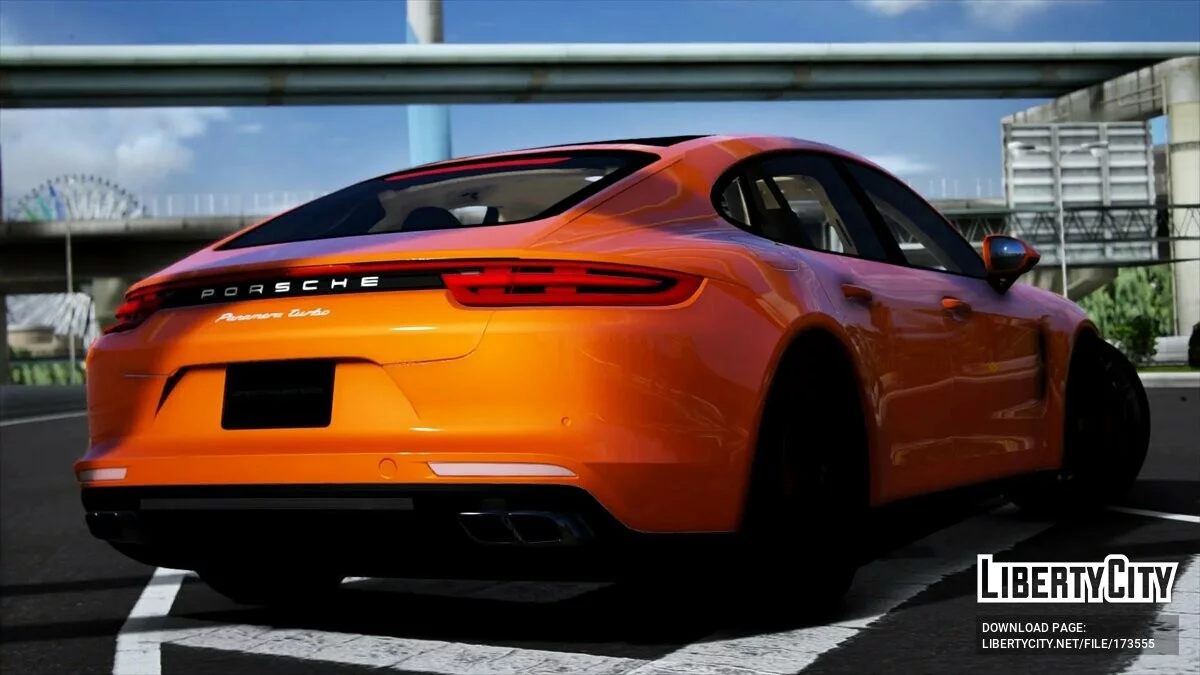 2017 Porsche Panamera Turbo v1.0 / GTA 5