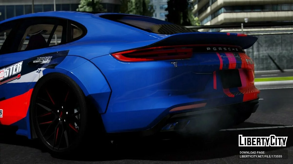 2017 Porsche Panamera Turbo v1.0 / GTA 5