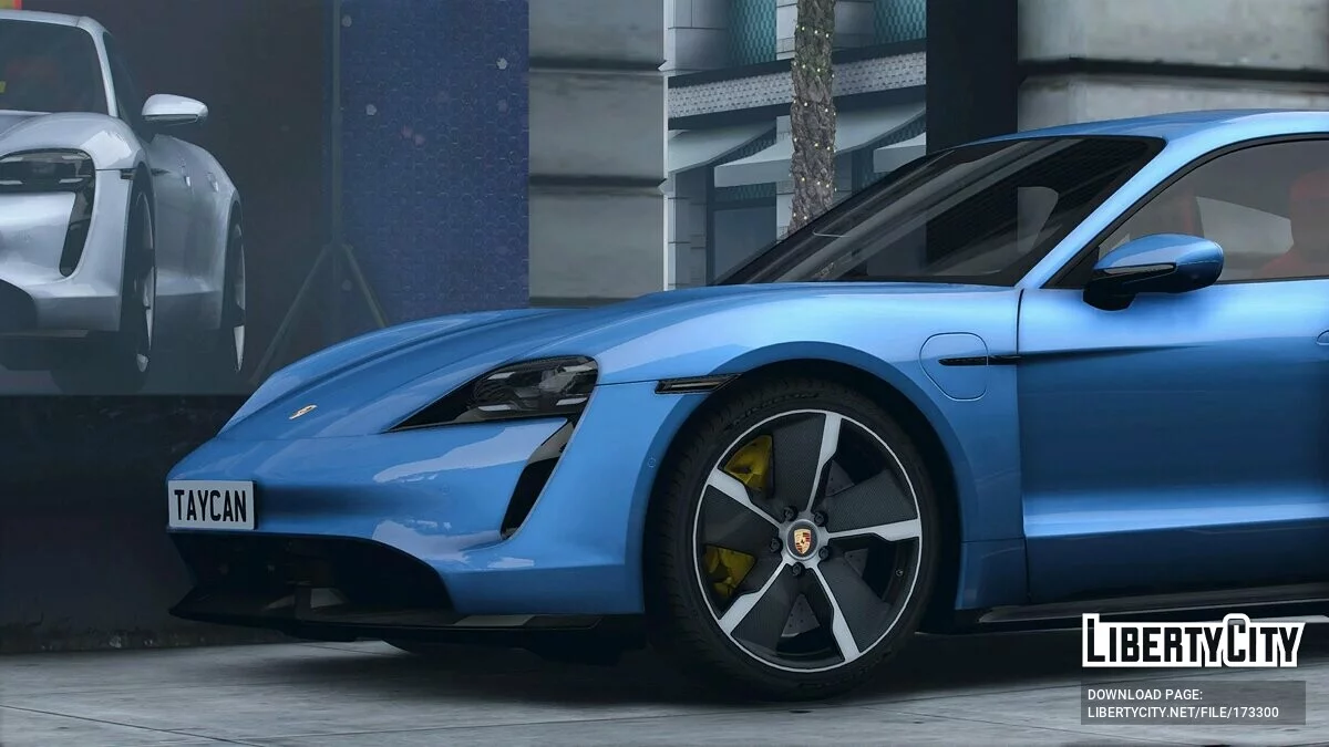 Porsche Taycan Turbo S 2020 v1.0 / GTA 5