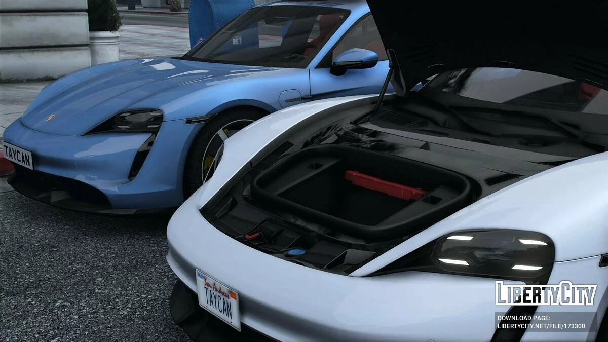 Porsche Taycan Turbo S 2020 v1.0 / GTA 5