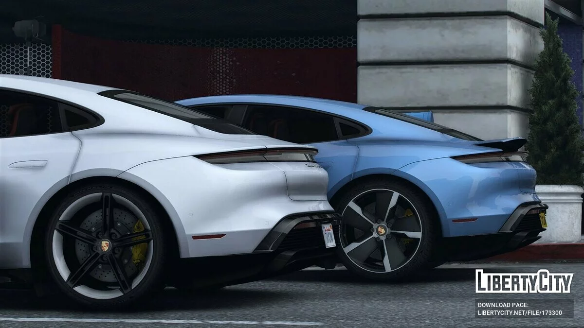 Porsche Taycan Turbo S 2020 v1.0 / GTA 5