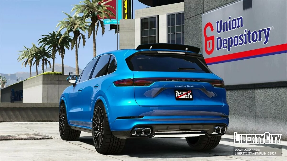 2022 Porsche Cayenne Turbo v1.6 / GTA 5