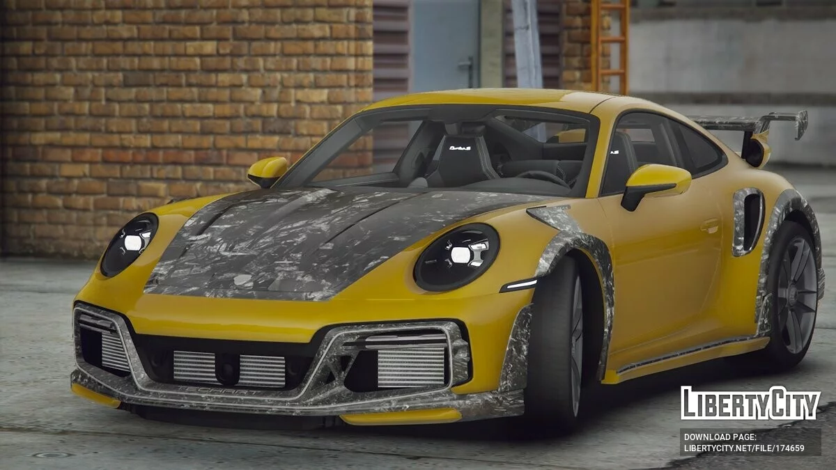 Porsche 911 Techart Turbo GT 2022 / GTA 5