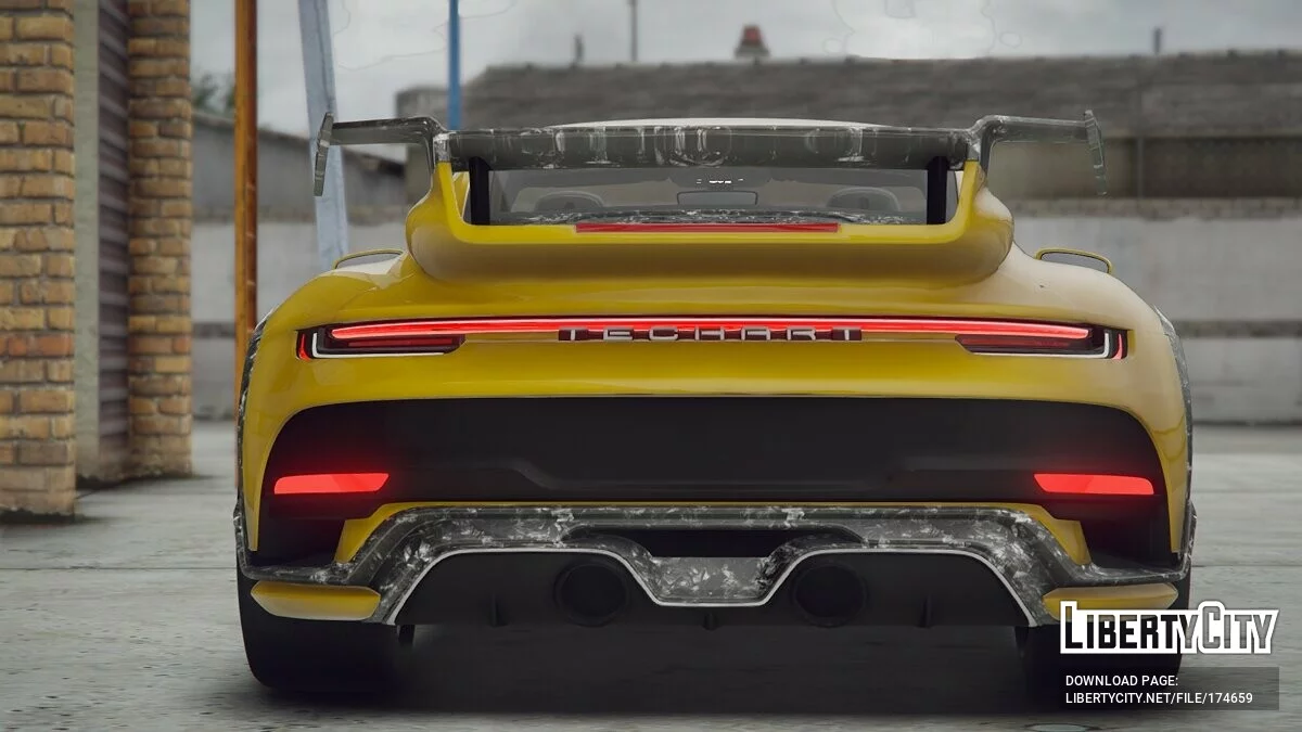 Porsche 911 Techart Turbo GT 2022 / GTA 5