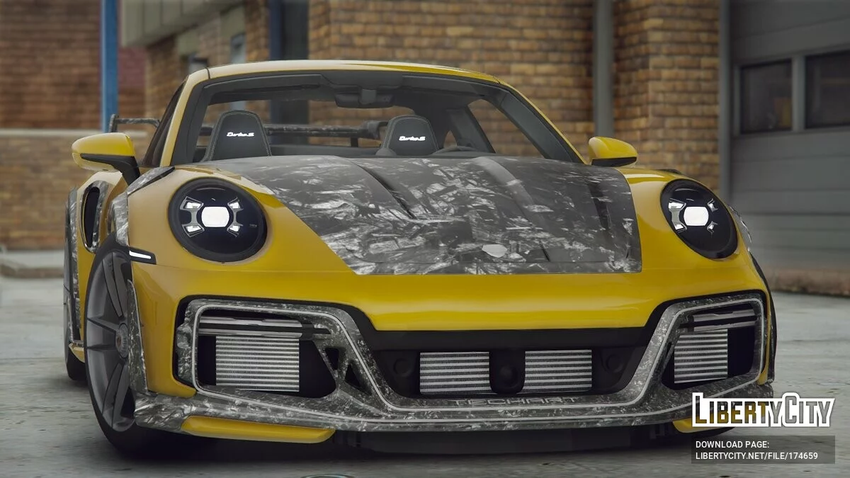 Porsche 911 Techart Turbo GT 2022 / GTA 5