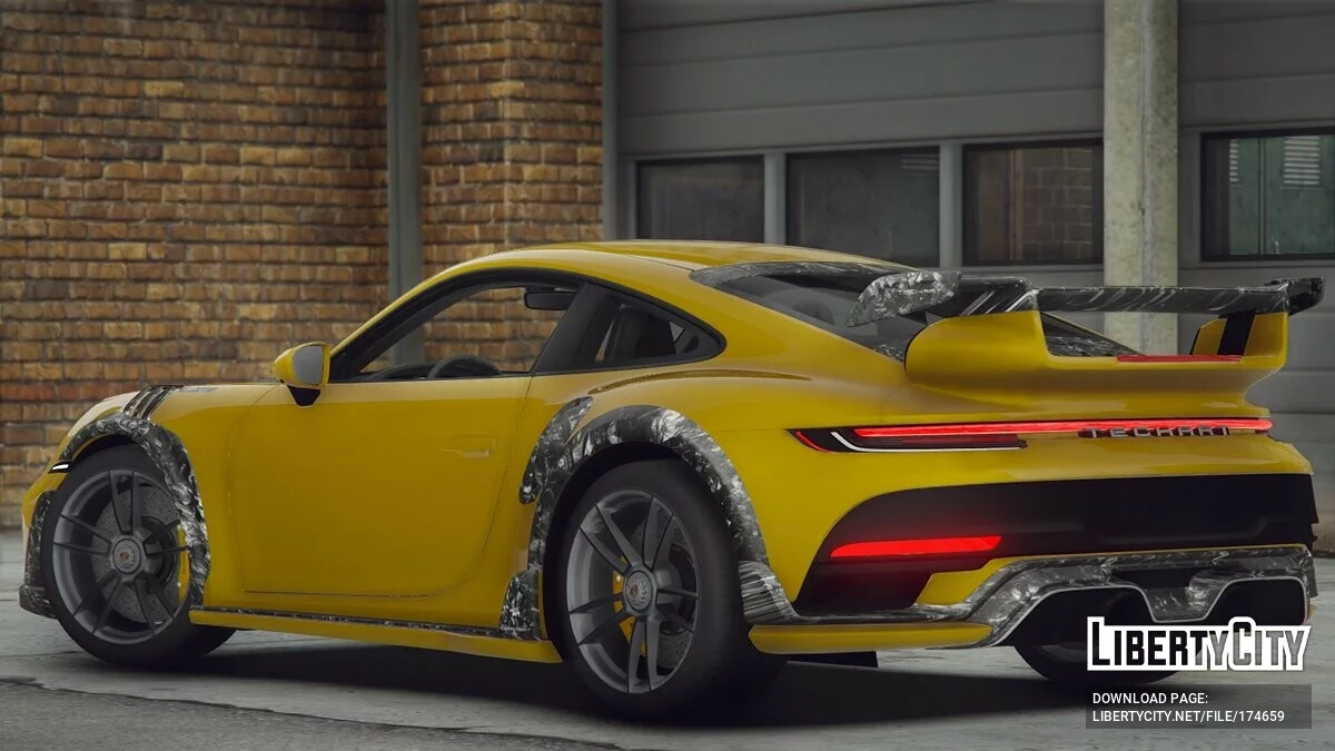 Porsche 911 Techart Turbo GT 2022 / GTA 5