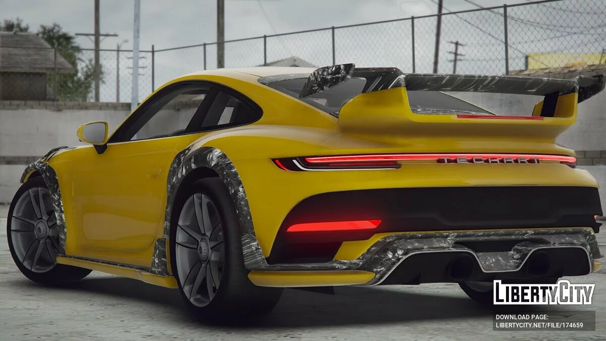Porsche 911 Techart Turbo GT 2022 / GTA 5