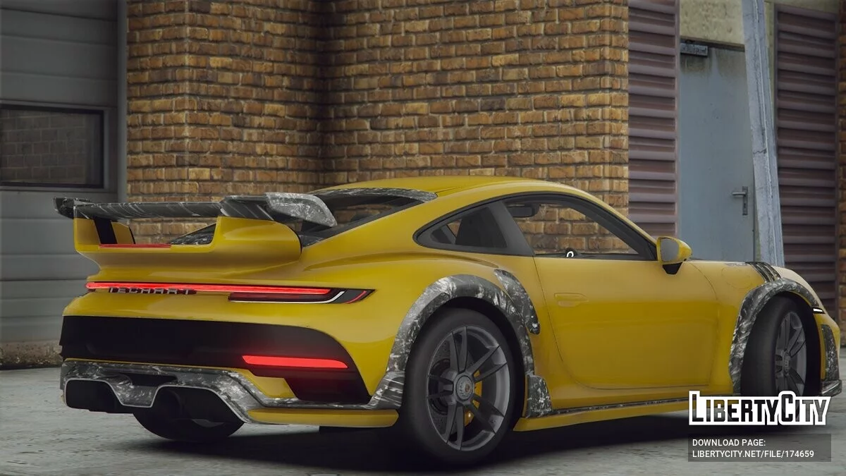 Porsche 911 Techart Turbo GT 2022 / GTA 5