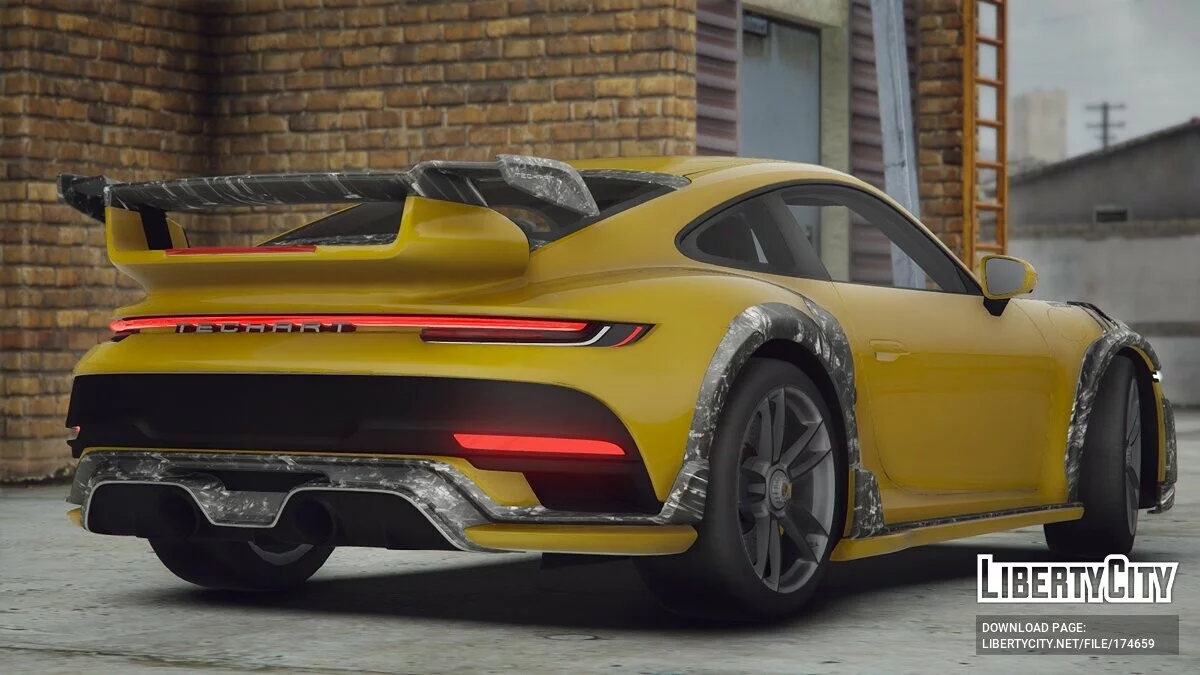 Porsche 911 Techart Turbo GT 2022 / GTA 5